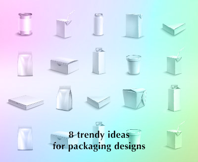 8 trendy ideas for packaging designs